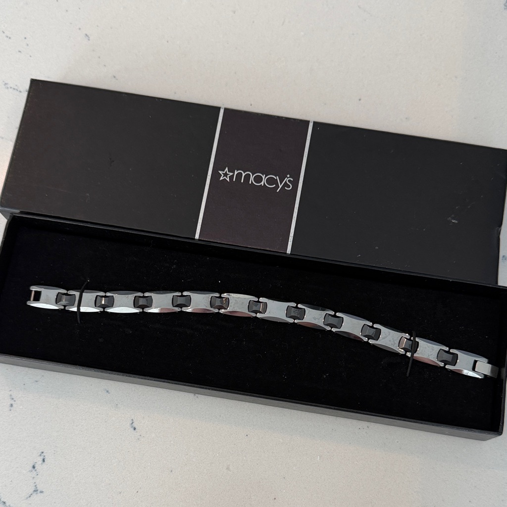 Macy's Sleek Men's Link Bracelet